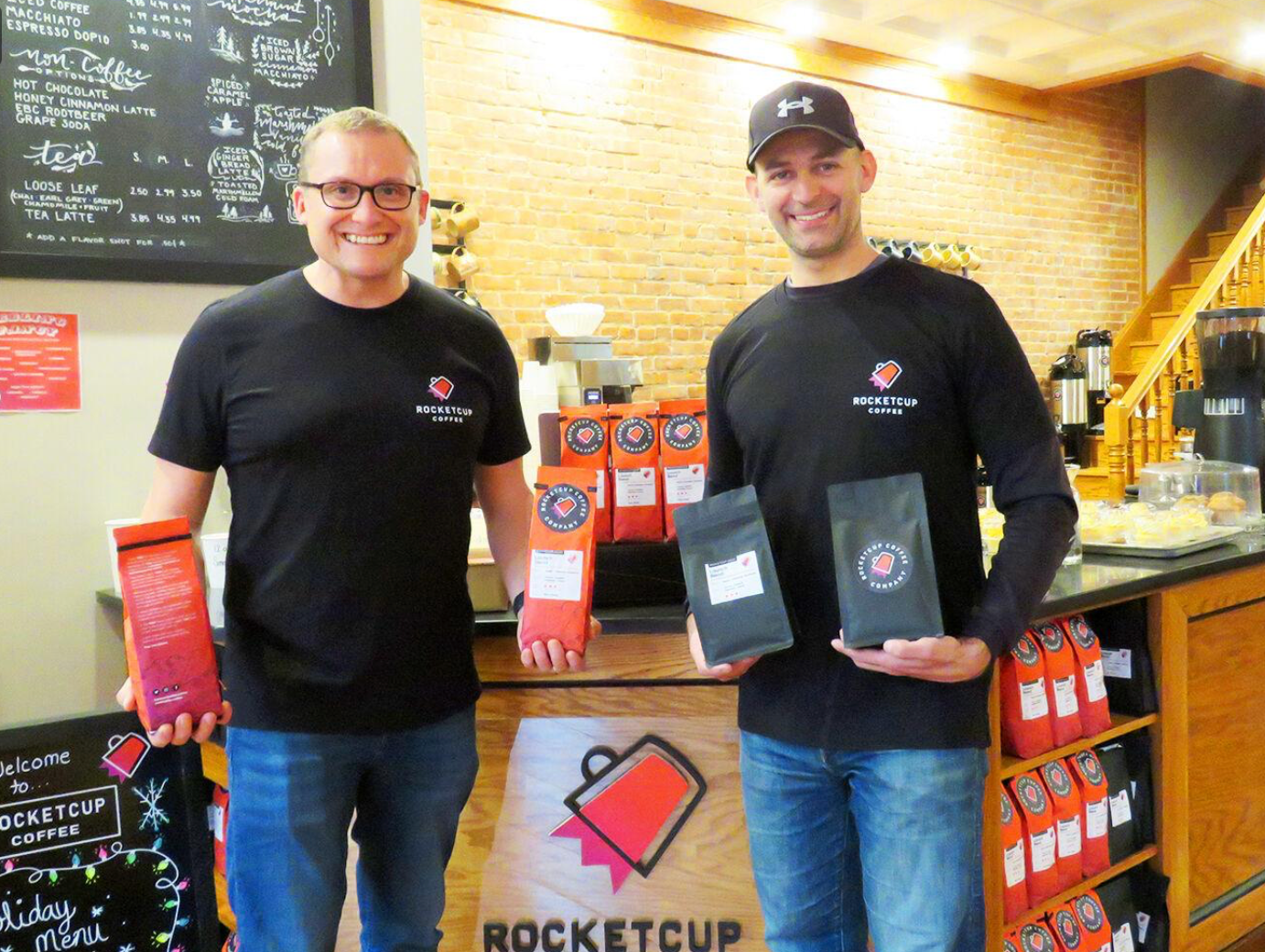 CATTARAUGUS — A new business in the village, RocketCup Coffee Company at 18 N. Main St., is making an impact from the local community it serves to students in Ecuador. - Salamanca Press